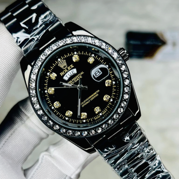 Luxury Premium Quality Full Black Rolex Watch