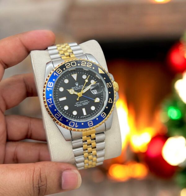 Rolex GMT Master 2 Stainless Steel Chain